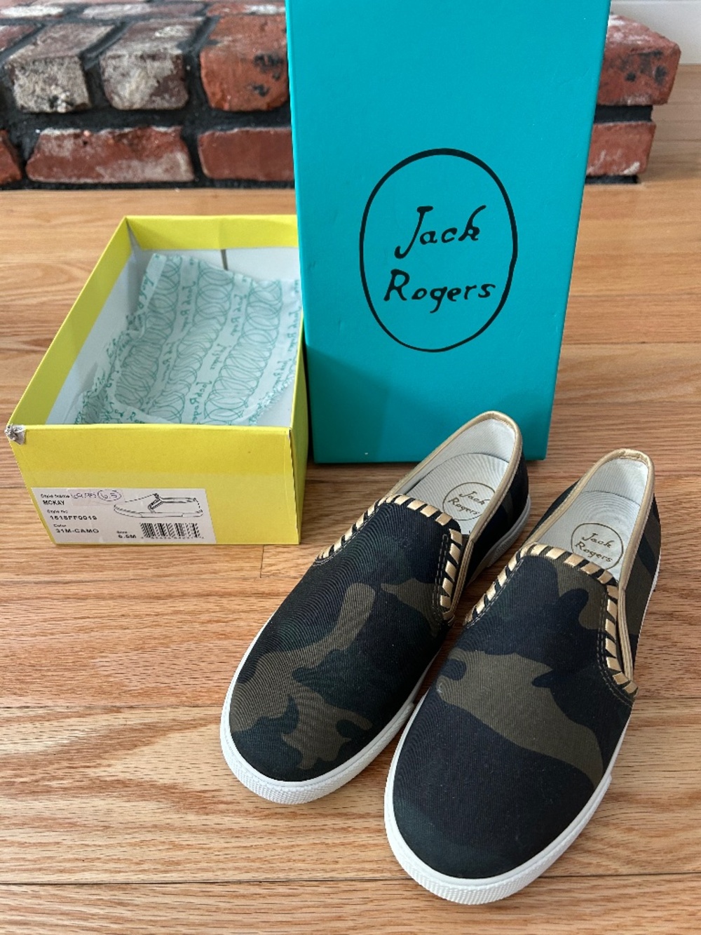 Women’s Jack Roger’s McKay Camo Slip On Sneaker